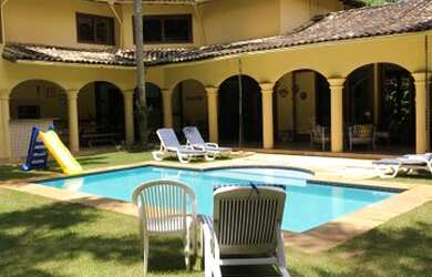 Imagem 1: CONDOMÍNIO IPORANGA GUARUJA, CASA MARAVILHOSA 5 SUÍTES, 850 M2 A/U, PRÓXIMA A CACHOEIRA E