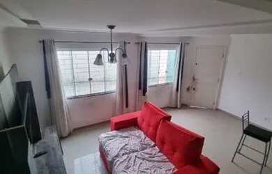 Imagem: A casa em condomínio possui 1 Dormitório, 2 Banheiros e está