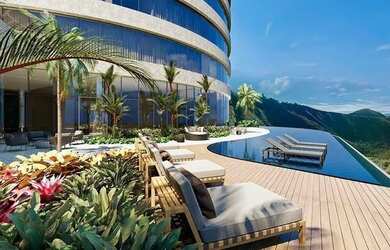 Imagem: O apartamento possui 4 Dormitórios, 5 Banheiros, 5 Vagas na