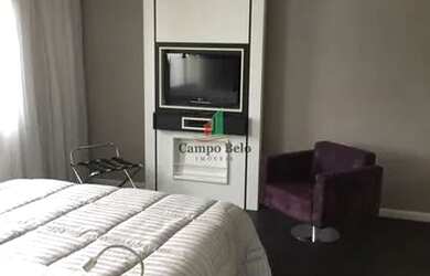 Imagem 6: Flat Mobiliado Moema 1 dormitório Locação 35m2