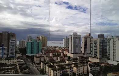 Imagem 3: Apartamento em Itapuã. Varanda, Vista para o mar, 62m² de Áreae1 Vaga...