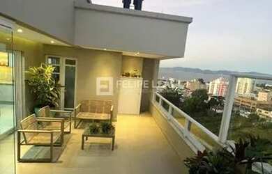 Imagem: O apartamento na cobertura possui 3 Dormitórios, 4 Banheiros