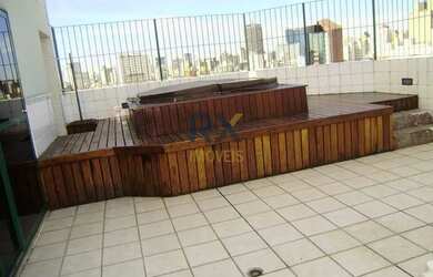 Imagem: O apartamento possui 1 Dormitório, 1 Banheiro, 1 Vaga na garagem