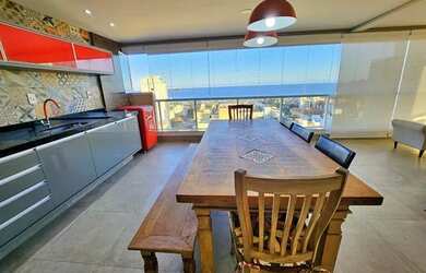 Imagem 8: LINDO APTO C/ AMPLO TERRAÇO GOURMET E VISTA MARAVILHOSA DA PRAIA DA ENSEADA