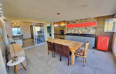 Imagem 7: LINDO APTO C/ AMPLO TERRAÇO GOURMET E VISTA MARAVILHOSA DA PRAIA DA ENSEADA