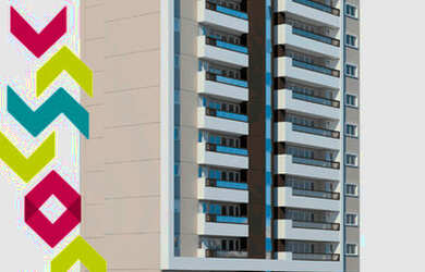 Imagem: O apartamento possui 2 Dormitórios, 2 Banheiros, 2 Vagas na