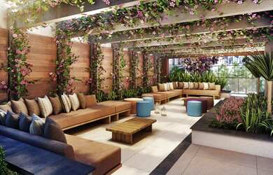 Imagem 8: Villa Glória. Churrasqueira, 67m² de Área, 1 Vaga na garageme2 Dormitórios