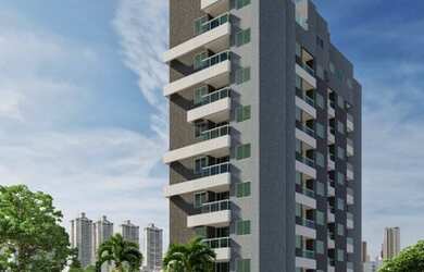 Imagem: O apartamento possui 1 Dormitório, 1 Banheiro, 1 Vaga na garagem