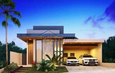 Imagem: A casa em condomínio possui 3 Dormitórios, 4 Banheiros, 3