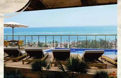 Imagem 1: Rooftop Orla Tamandaré Cercado por um mar lindo, cheio de piscinas naturais