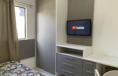 Imagem: O apartamento possui 1 Dormitório, 1 Banheiro, 3.333m² de