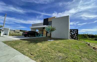 Imagem: A casa em condomínio possui 3 Dormitórios, 3 Banheiros, 2