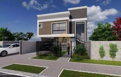 Imagem: A casa possui 3 Dormitórios, 2 Banheiros, 1 Vaga na garagem