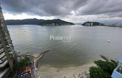 Imagem 1: Vista Panorâmica Pé na Areia Apto 1 dorm 1 vaga Boa Vista - SV