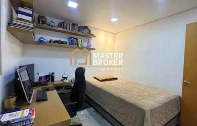 Imagem: O apartamento na cobertura possui 4 Dormitórios, 2 Banheiros