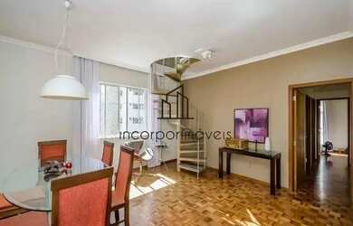 Imagem: O apartamento na cobertura possui 3 Dormitórios, 2 Banheiros