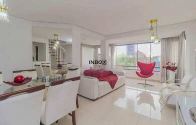 Imagem: O apartamento na cobertura possui 2 Dormitórios, 3 Banheiros