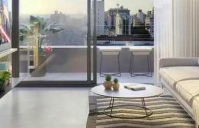 Imagem: O apartamento na cobertura possui 1 Dormitório, 1 Banheiro