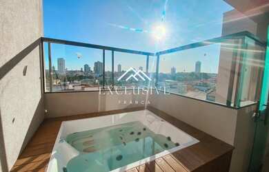 Imagem: O apartamento na cobertura possui 3 Dormitórios, 3 Banheiros