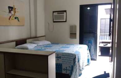 Imagem: O apartamento possui 1 Dormitório, 1 Vaga na garagem e está