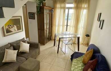 Imagem: O apartamento na cobertura possui 3 Dormitórios, 2 Banheiros