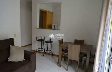 Imagem: O apartamento possui 1 Dormitório, 1 Banheiro, 1 Vaga na garagem