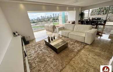 Imagem: O apartamento na cobertura possui 3 Dormitórios, 5 Banheiros