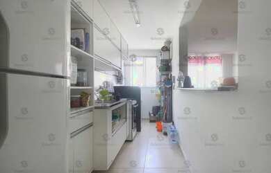 Imagem: O apartamento na cobertura possui 2 Dormitórios, 1 Banheiro