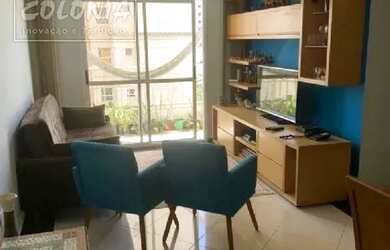 Imagem: O apartamento possui 3 Dormitórios, 2 Banheiros, 1 Vaga na