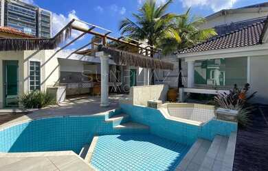 Imagem: A casa possui 5 Dormitórios, 5 Banheiros, 4 Vagas na garagem