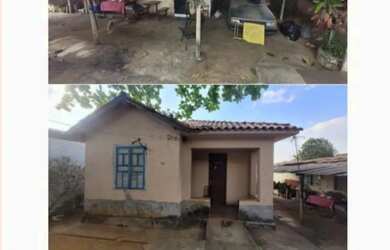 Imagem: A casa possui 4 Dormitórios, 2 Banheiros, 2 Vagas na garagem