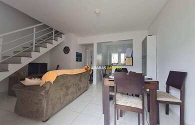 Imagem: A casa em condomínio possui 3 Dormitórios, 3 Banheiros, 1