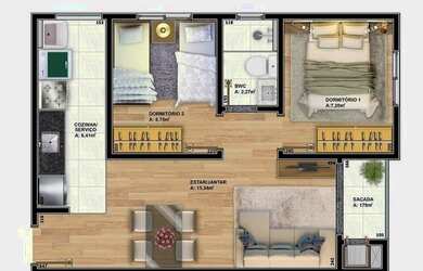 Imagem 15: Garden residencial para venda, Iguaçu, Araucária - GD8017