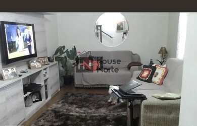 Imagem: A casa possui 3 Dormitórios, 3 Banheiros, 2 Vagas na garagem