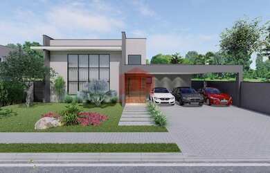 Imagem 3: Casa Térrea. Piscina, Churrasqueira, 250m² de Áreae3 Vagas na garagem