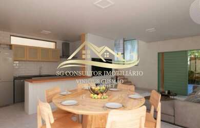 Imagem: A casa em condomínio possui 3 Dormitórios, 4 Banheiros e 202m²