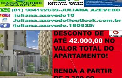 Imagem: O apartamento possui 2 Dormitórios, 1 Banheiro, 1 Vaga na garagem