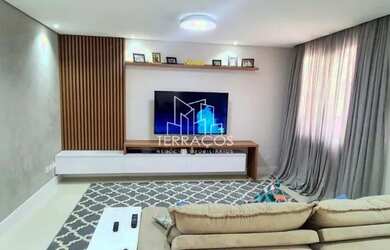 Imagem: A casa em condomínio possui 3 Dormitórios, 4 Banheiros, 5