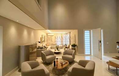 Imagem: A casa possui 4 Dormitórios, 5 Banheiros, 2 Vagas na garagem