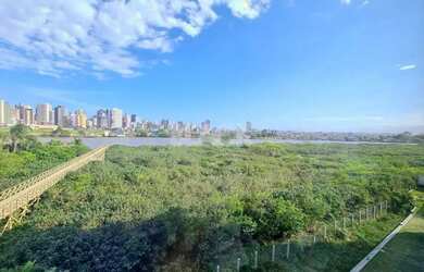 Imagem 6: Apartamento de 2 quartos mobiliado com sacada e vista para o Rio Mampituba no Passo de Tor