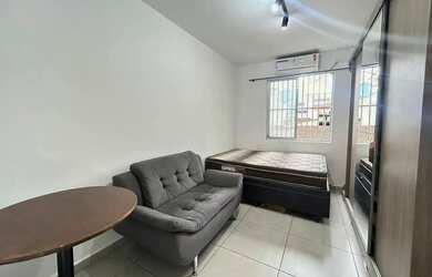 Imagem: A kitnet para alugar possui 1 Dormitório, 1 Banheiro, 30m²