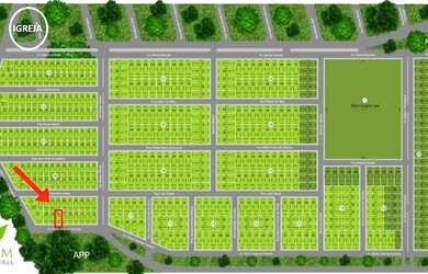 Imagem: O terreno possui 210000-0m² de Área e está localizado em
