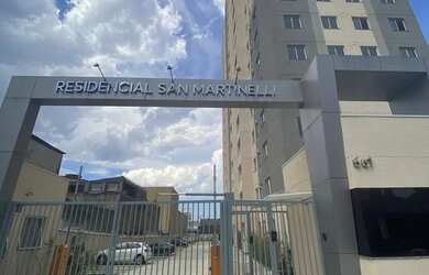 Imagem: O apartamento possui 2 Dormitórios, 1 Banheiro, 1 Vaga na garagem