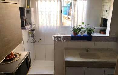 Imagem: A casa em condomínio possui 2 Dormitórios, 1 Banheiro, 48m²