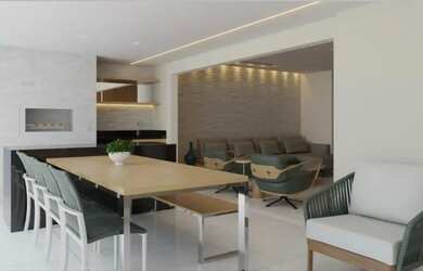 Imagem: O apartamento possui 4 Dormitórios, 5 Banheiros, 3 Vagas na