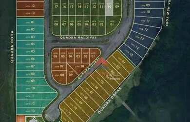 Imagem: O terreno possui 600m² de Área e está localizado em Urbanova