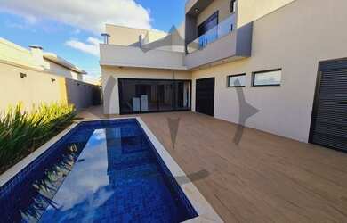 Imagem: A casa em condomínio possui 4 Dormitórios, 5 Banheiros, 4