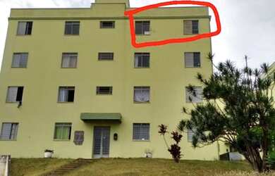 Imagem: O apartamento possui 2 Dormitórios, 1 Banheiro e 1 Vaga na