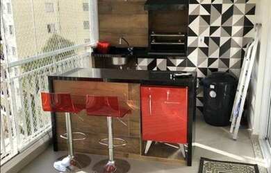 Imagem: O apartamento possui 3 Dormitórios, 2 Banheiros, 2 Vagas na