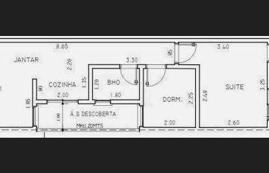 Imagem: O apartamento possui 2 Dormitórios, 2 Banheiros, 1 Vaga na